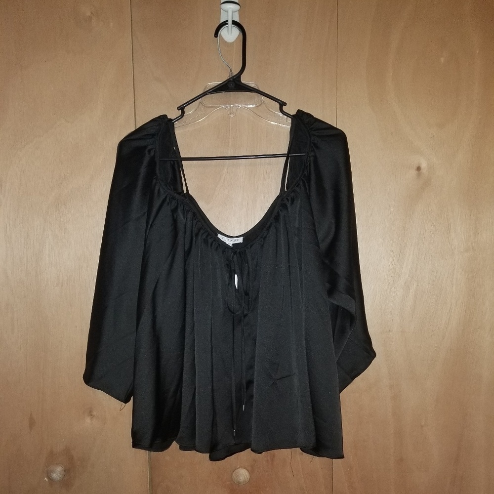 Silk butterfly swing top NWT